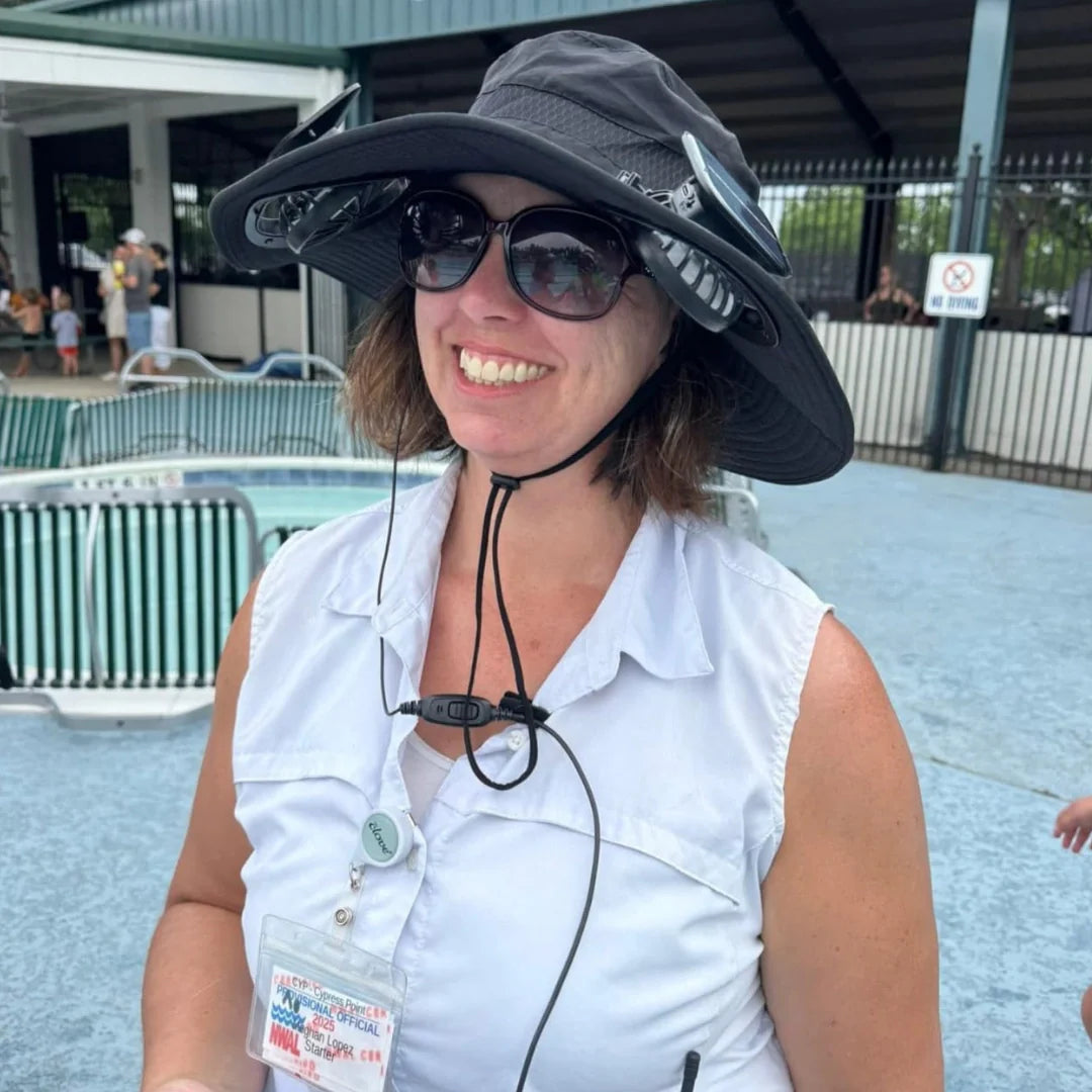 Solar Fan Hat Solar Breeze