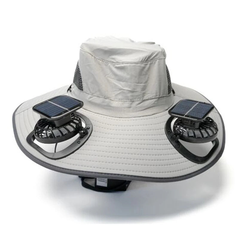 Solar Fan Hat Solar Breeze