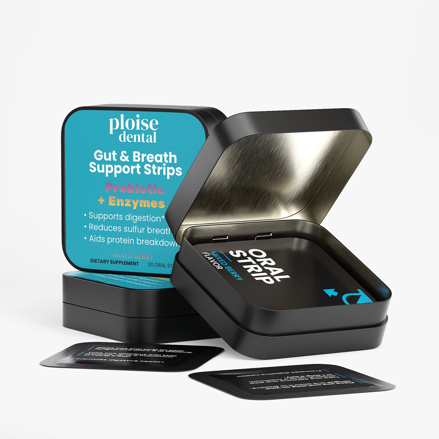 Gut & Breath Support Strips [Probiotics + Enzymes]