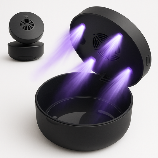 Denture Travel Dome UVC Case