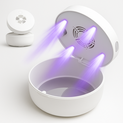 Denture Travel Dome UVC Case